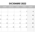 Calendario diciembre 2022 Calendario diciembre 2022