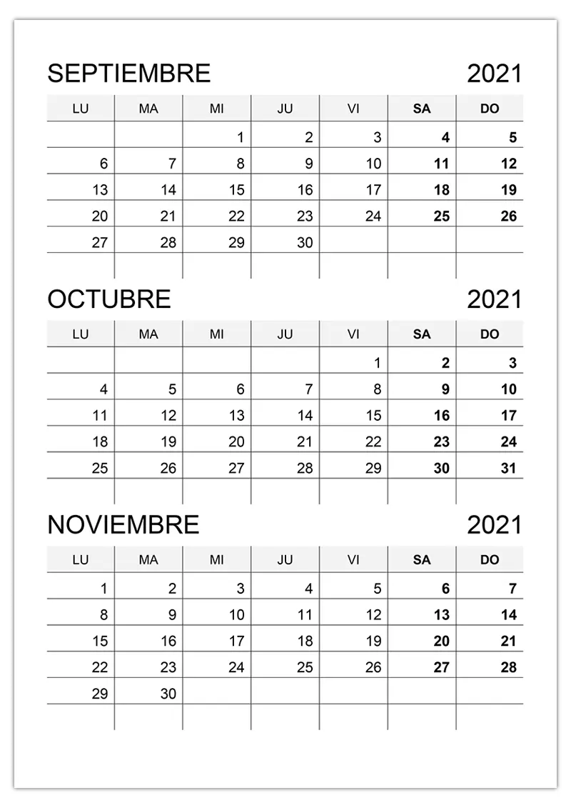 calendario-septiembre-octubre-noviembre-2021