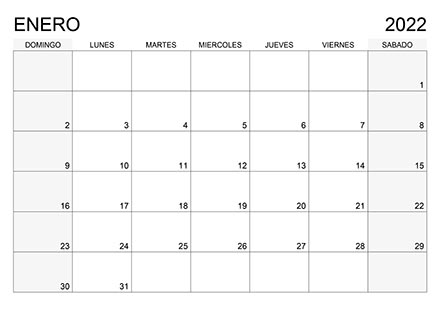 calendario-2022-enero-desde-el-domingo-01