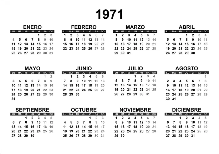 calendario-1971