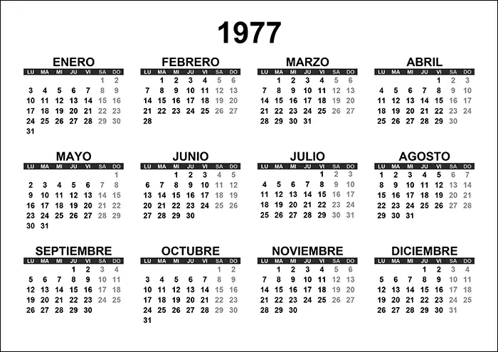 calendario-1977