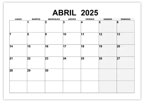 Calendario abril 2025 calendario-2025-abril-01