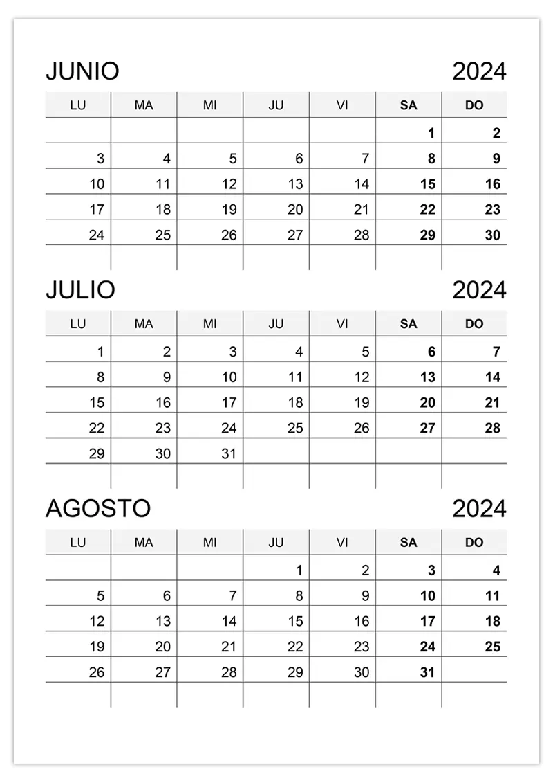 calendario-junio-julio-agosto-2024