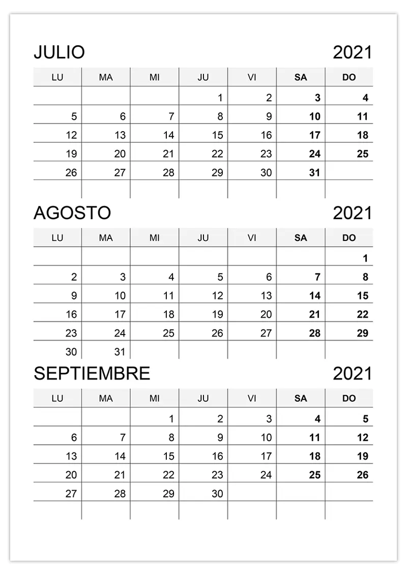 calendario-julio-agosto-septiembre-2021