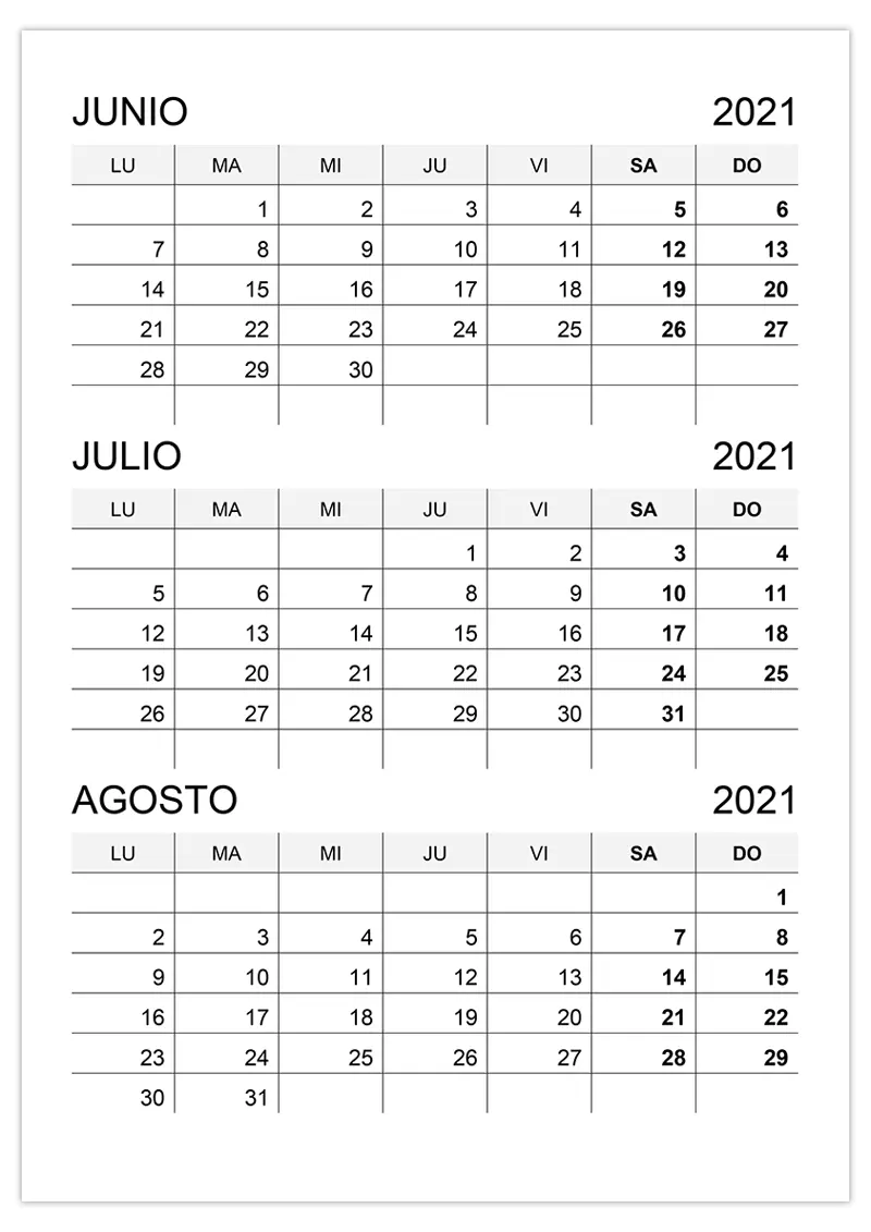 calendario-junio-julio-agosto-2021