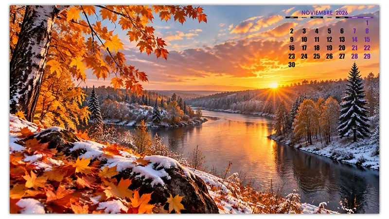 Fondo de Pantalla para Noviembre de 2026 en Full HD (1920×1080)